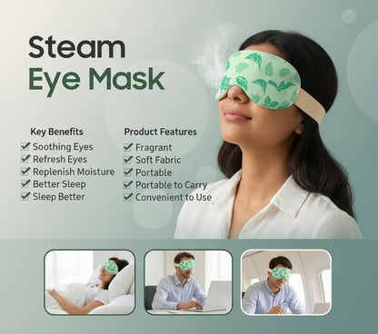 Steam Eye Mask Pack of 2